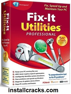 Fix-It Utilities Professional 15 Crack + Serial Number Free Download 2022
