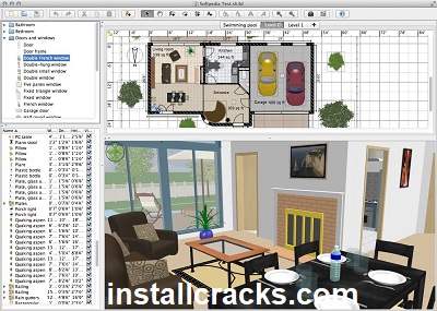 Sweet Home 3D 6.6 Crack Latest Version Free Download 2022
